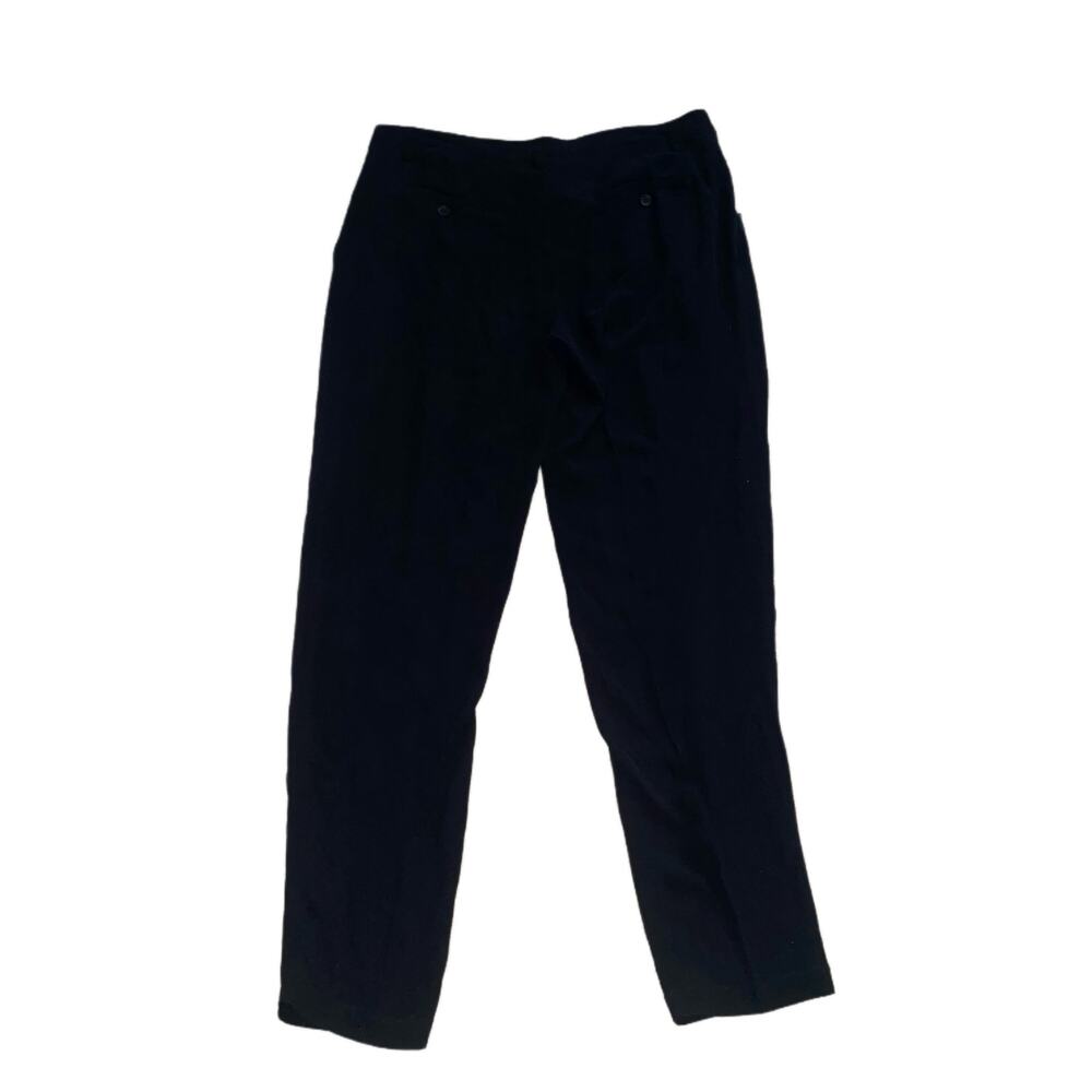 Eileen Fisher Women's 100% Silk Black Pull-on Pants Size L